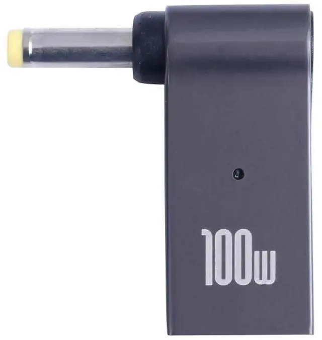 Alt view image 5 of 5 - WRIARICH 100W USB-C Female to DC 4.0x1.7mm Male PD Power Converter Adapter, Type-C to DC Barrel Charging Plug for Laptops & Electronic Equipment