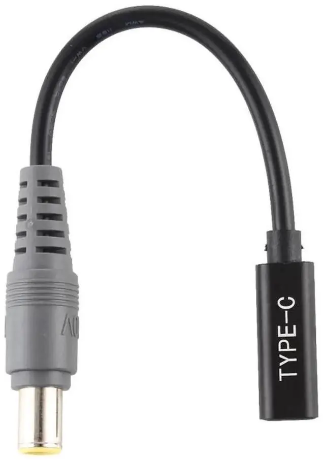 Alt view image 3 of 6 - WRIARICH Type-C PD to 7.9×5.5mm DC Barrel Power Charging Cable, USB-C Input to DC Male Plug Conversion Cord