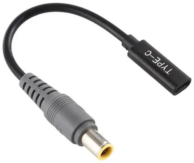 Alt view image 5 of 6 - WRIARICH Type-C PD to 7.9×5.5mm DC Barrel Power Charging Cable, USB-C Input to DC Male Plug Conversion Cord
