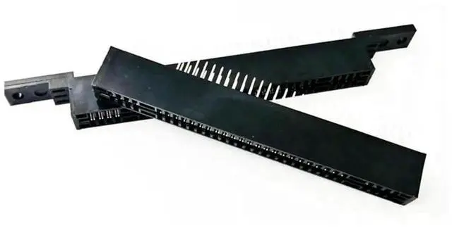 Alt view image 4 of 5 - WRIARICH 62 Pin Game Cartridge Slot Connector Replacement, Compatible with SNES / SFC Mainboard Cart Port
