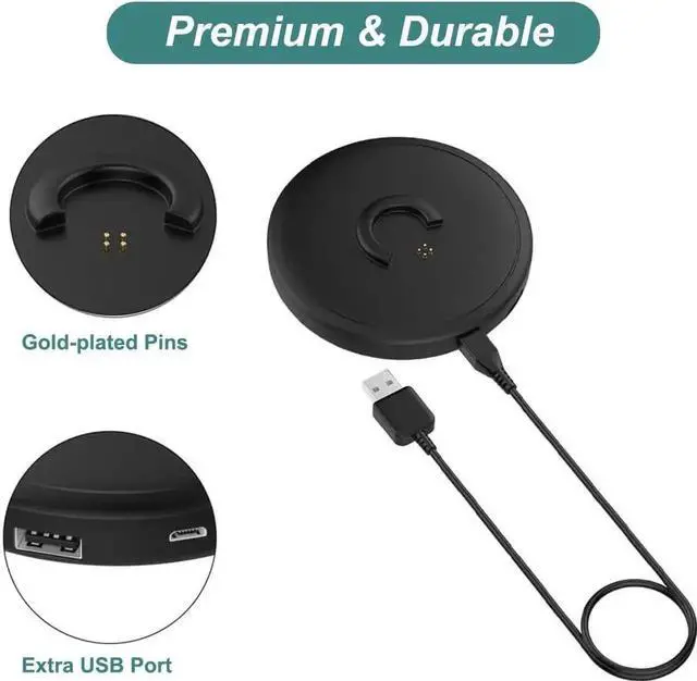 Alt view image 3 of 7 - WRIARICH Charging Cradle Dock with 1M/3.3FT USB Cable for Bose SoundLink Revolve / Revolve+ / Revolve Series II Portable Bluetooth Speaker, Replacement Charging Base Stand for Bose Revolve Speaker