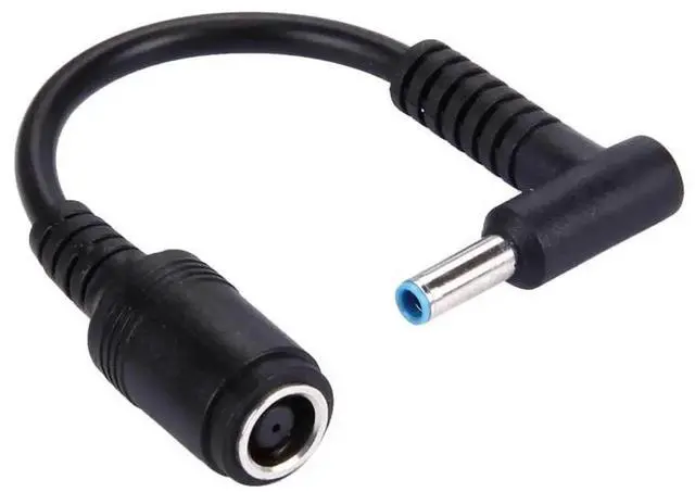 Main image of WRIARICH 10cm DC Power Converter Cable 4.5×3.0mm Angled Male to 7.4×5.0mm Female Laptop Charging Connector Cord