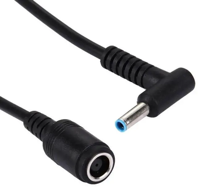 Alt view image 4 of 5 - WRIARICH 10cm DC Power Converter Cable 4.5×3.0mm Angled Male to 7.4×5.0mm Female Laptop Charging Connector Cord