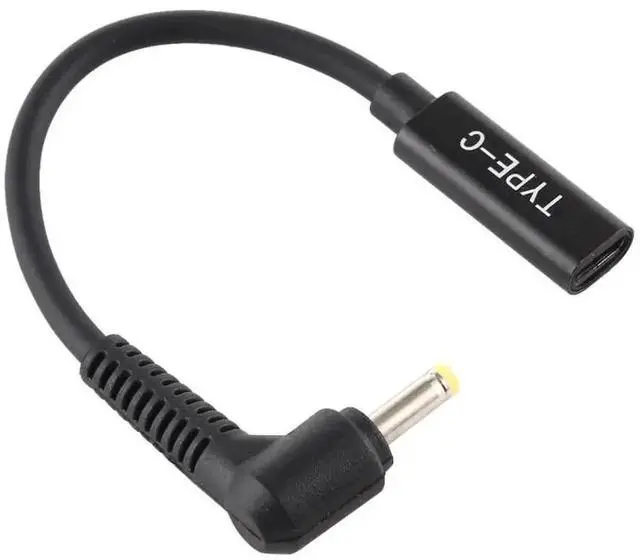 Main image of WRIARICH USB-C Male to DC 4.0×1.7mm PD Power Charging Cable, Type-C to DC Barrel Jack Power Adapter Cord for Laptops, Routers, Single Board Computers & Small Electronics