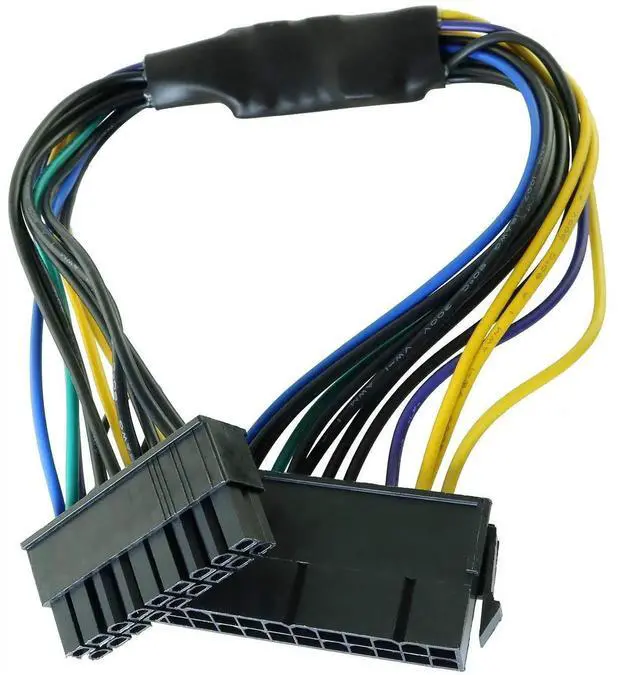 Main image of WRIARICH 11.8 Inch 24Pin to 18Pin ATX PSU Adapter Power Cable, Compatible with HP Z230 Z420 Z620 Motherboards