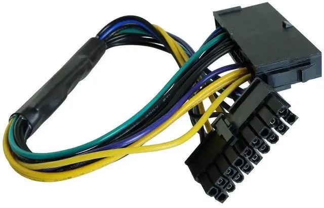 Alt view image 5 of 5 - WRIARICH 11.8 Inch 24Pin to 18Pin ATX PSU Adapter Power Cable, Compatible with HP Z230 Z420 Z620 Motherboards