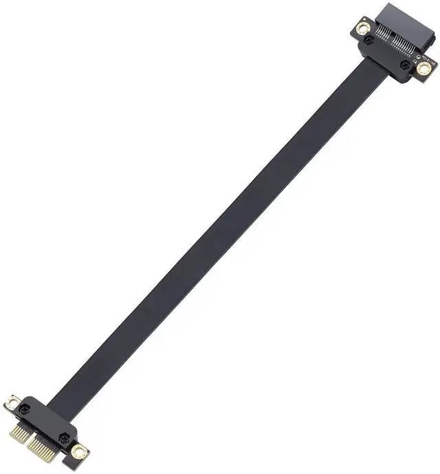 Main image of WRIARICH PCI Express 36Pin X1 Extension Cable, 180 Degree Straight Angle PCIe 3.0 Riser Cord, 20cm Length