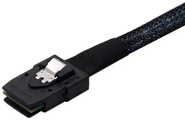 Alt view image 3 of 6 - WRIARICH 1m/3.3ft Internal Mini SAS HD Cable SFF-8643 to SFF-8087, 12Gbps SAS Server Cable Compatible with RAID Cards & PCIe Controllers for Server Storage Backplane Connection