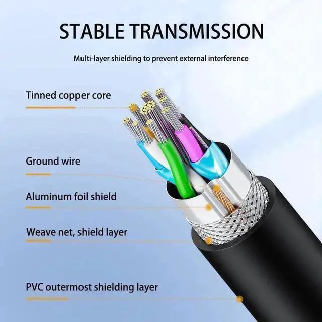 Alt view image 5 of 6 - WRIARICH 1.64ft USB 3.0 Male to Female Extension Cable, High Speed Cord for Flash Drive, Hard Drive, Keyboard, Mouse, Game Console, Printer & Webcam