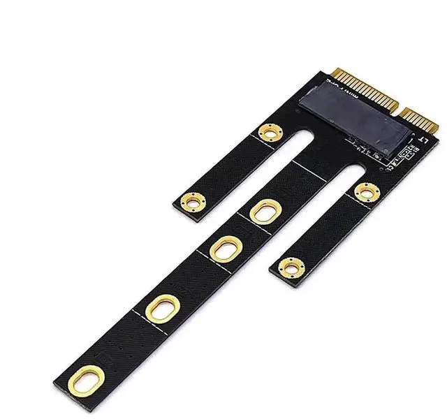 Alt view image 3 of 3 - WRIARICH Mini PCIe to NVMe M.2 Adapter Riser Card, Supports 2230/2242/2260/2280 M-Key NVMe SSD