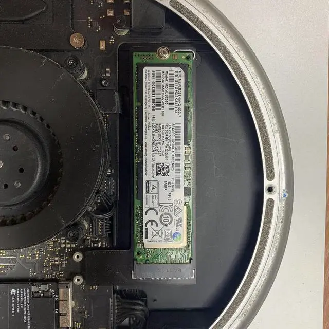 Alt view image 5 of 7 - WRIARICH M.2 NGFF M-Key NVMe SSD Converter Card, Internal Storage Upgrade Adapter for Late 2014 Mac Mini A1347 MEGEN2 MEGEM2 MEGEQ2, Supports 2230/2242/2260/2280 PCIe NVMe & AHCI SSD