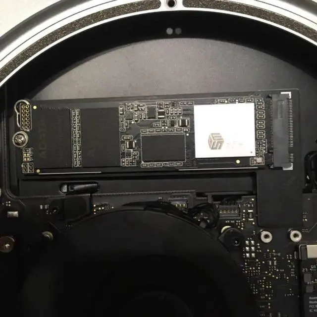 Alt view image 7 of 7 - WRIARICH M.2 NGFF M-Key NVMe SSD Converter Card, Internal Storage Upgrade Adapter for Late 2014 Mac Mini A1347 MEGEN2 MEGEM2 MEGEQ2, Supports 2230/2242/2260/2280 PCIe NVMe & AHCI SSD