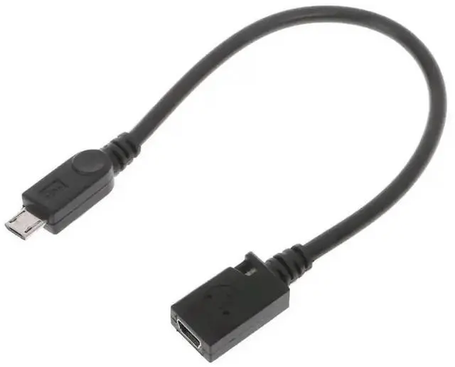 Main image of WRIARICH Mini USB Female to Micro USB Male Adapter Cable (8Pin to 5Pin) | Charging & Data Sync Cord for Phone, Tablet, MP3 & MP4