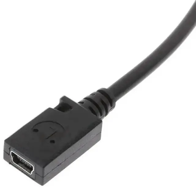 Alt view image 3 of 3 - WRIARICH Mini USB Female to Micro USB Male Adapter Cable (8Pin to 5Pin) | Charging & Data Sync Cord for Phone, Tablet, MP3 & MP4