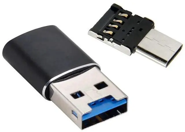 Alt view image 4 of 7 - WRIARICH USB 3.0 Card Reader for SD/SDXC/TF Micro SD Cards with USB-A & USB-C OTG Dual Connectors, Compatible with Phones & Tablets