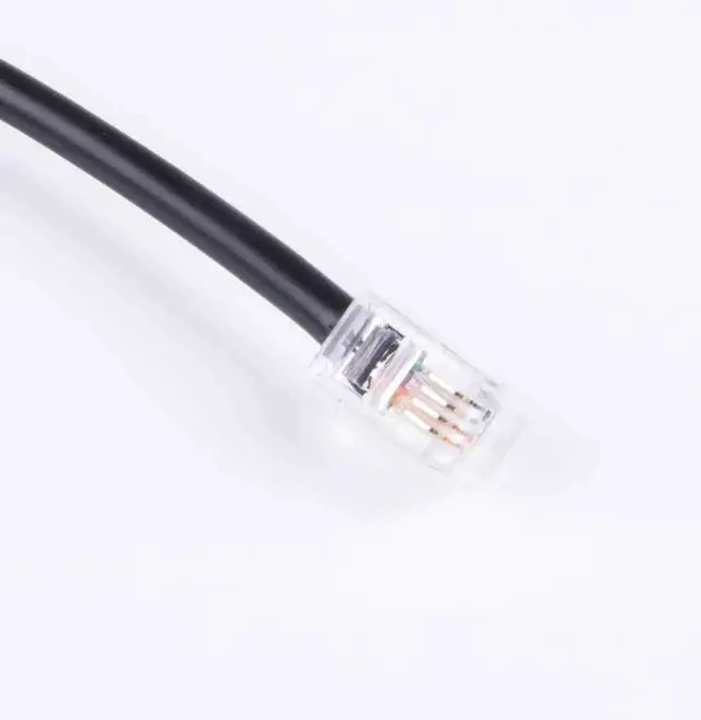 Alt view image 2 of 4 - WRIARICH DB9 to RJ22 RS232 Serial Adapter Cable, TLS2200 PC to Printer Communication Cable