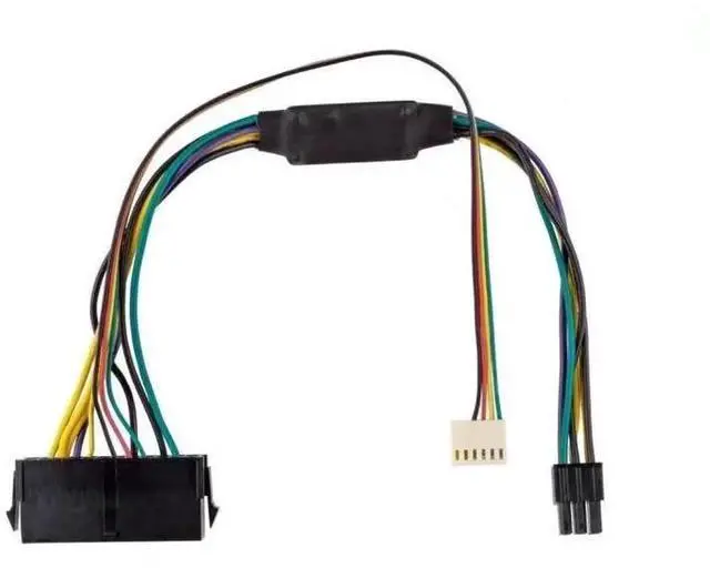 Main image of WRIARICH 33cm (13") 24Pin to 6Pin ATX Power Adapter Cable for HP Z220 Z230 SFF/MT/TWR, ProDesk 600 G1, EliteDesk 800 G1