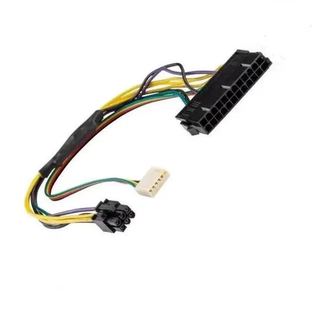 Alt view image 5 of 5 - WRIARICH 33cm (13") 24Pin to 6Pin ATX Power Adapter Cable for HP Z220 Z230 SFF/MT/TWR, ProDesk 600 G1, EliteDesk 800 G1