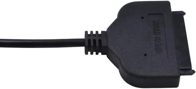Alt view image 3 of 6 - WRIARICH Cabo Adaptador USB 3.0 para SATA HDD com Alimentação Molex, Conversor USB para Disco Rígido SATA 2.5"/3.5"