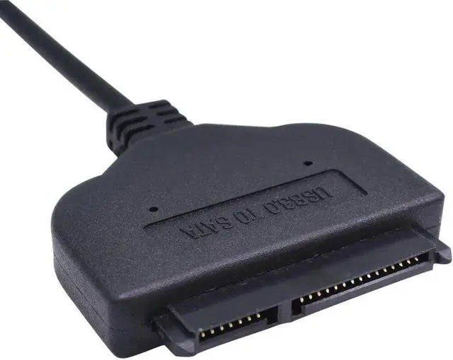 Alt view image 4 of 6 - WRIARICH Cabo Adaptador USB 3.0 para SATA HDD com Alimentação Molex, Conversor USB para Disco Rígido SATA 2.5"/3.5"