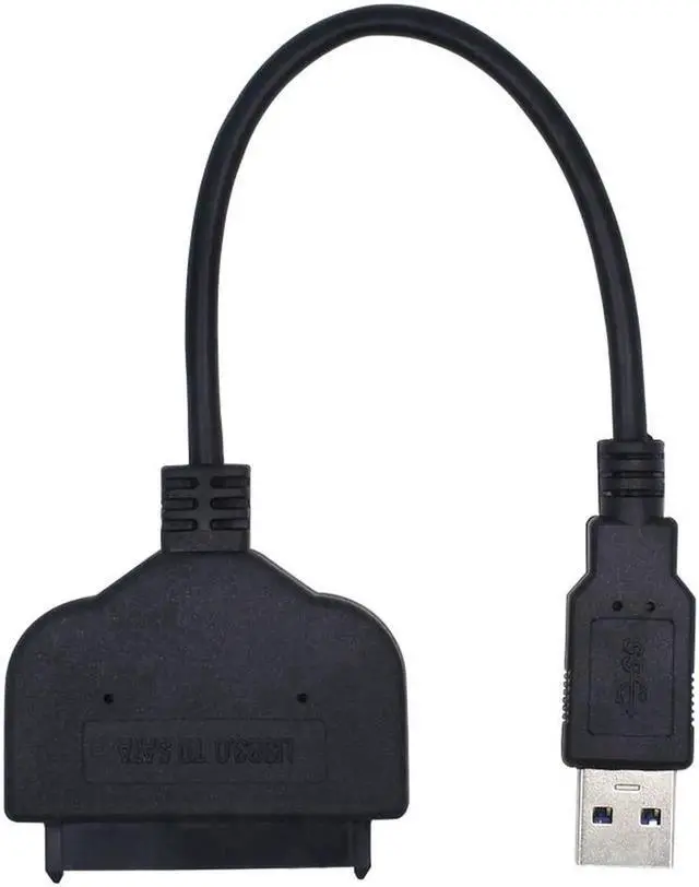 Alt view image 5 of 6 - WRIARICH Cabo Adaptador USB 3.0 para SATA HDD com Alimentação Molex, Conversor USB para Disco Rígido SATA 2.5"/3.5"