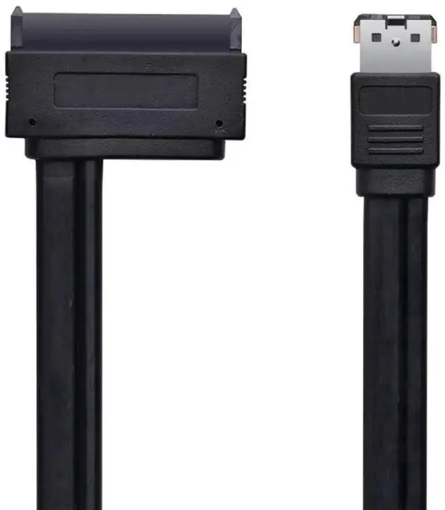 Alt view image 5 of 6 - WRIARICH 50cm Power eSATA to SATA 22Pin Cable, Power eSATA Extension Cord with 5V/12V Power for 2.5/3.5 Inch HDD & SSD