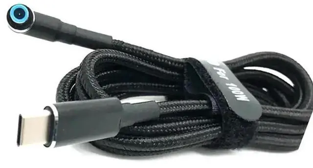 Alt view image 5 of 6 - WRIARICH 100W PD USB-C to DC 4.5×3.0mm Laptop Charging Converter Cable, Type-C PD to DC Power Adapter Cord