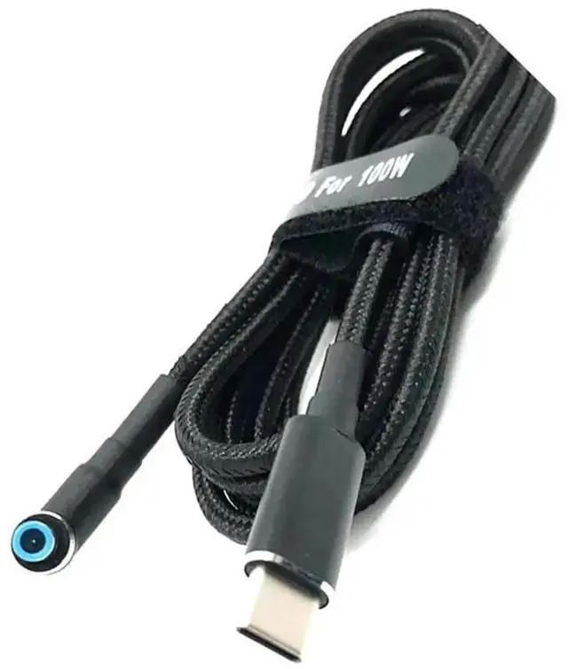 Alt view image 6 of 6 - WRIARICH 100W PD USB-C to DC 4.5×3.0mm Laptop Charging Converter Cable, Type-C PD to DC Power Adapter Cord