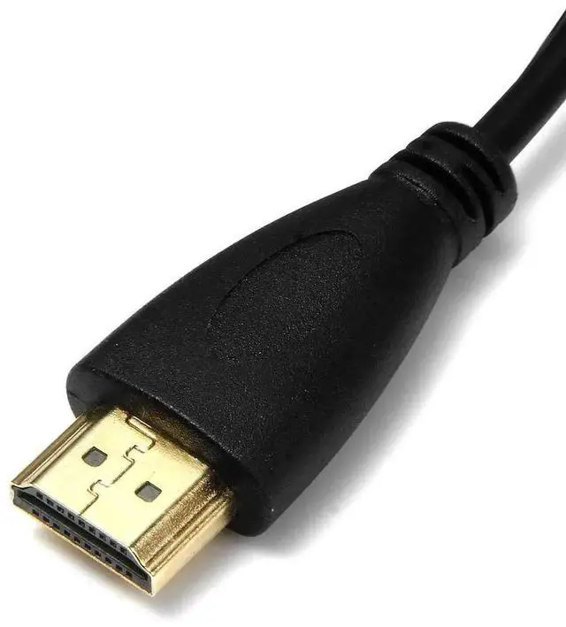 Alt view image 5 of 6 - WRIARICH 50cm Right Angle 90 Degree HDMI Male to Micro HDMI Male Cable for Phones, Tablets & HDTV