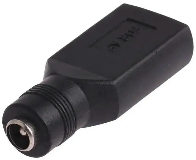 Alt view image 6 of 6 - WRIARICH USB A Female to DC 5.5x2.1mm Female Jack Adapter Connector, 5V USB to DC Power Converter for LED Strip, CCTV Camera, Mini Fan & Small Electronics