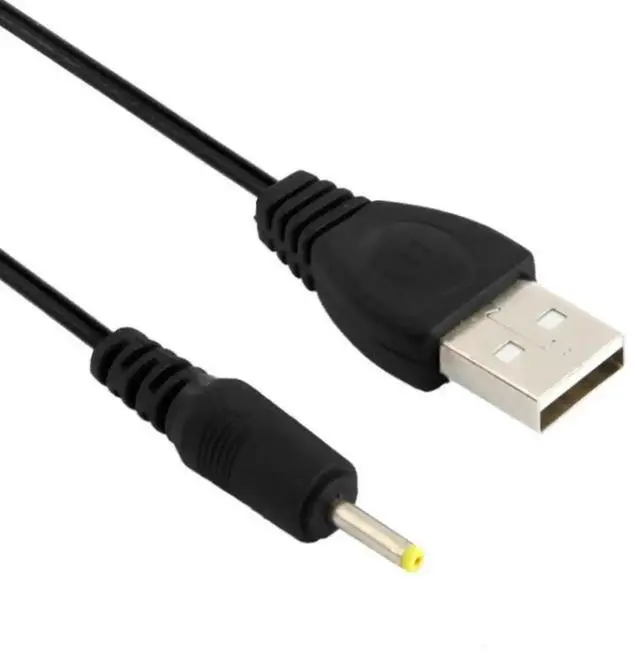Alt view image 3 of 3 - WRIARICH USB A Male to DC 2.5x0.7mm Power Cable, 120cm/4FT 5V DC Barrel Jack Charging Cord for Mini Fan, Bluetooth Speaker, Router, and More