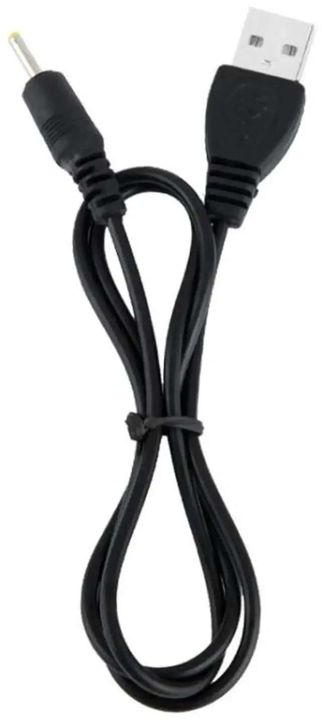 Alt view image 2 of 3 - WRIARICH USB A Male to DC 2.5x0.7mm Power Cable, 120cm/4FT 5V DC Barrel Jack Charging Cord for Mini Fan, Bluetooth Speaker, Router, and More