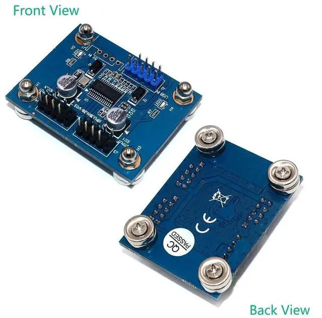 Alt view image 5 of 7 - WRIARICH 30CM 180-Degree USB2.0 9Pin Motherboard Header 1-to-2 Y Splitter Cable | Single Male Header to Dual USB2.0 Male Internal Expansion Cord