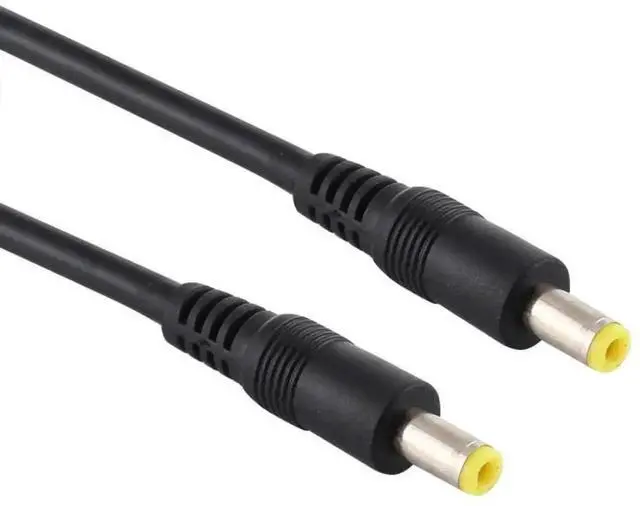 Alt view image 5 of 6 - WRIARICH 1m Black 5.5 x 2.5mm DC Male to Male Power Plug Cable