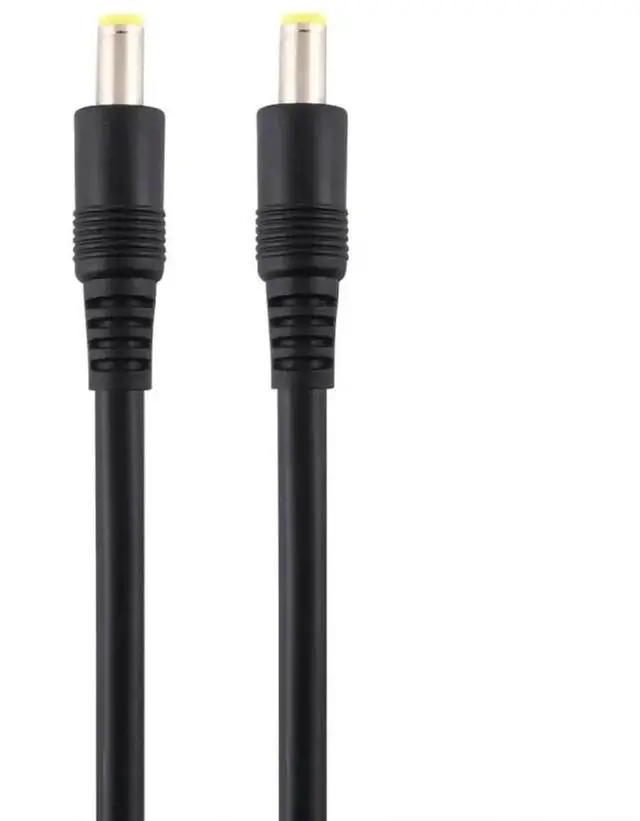 Alt view image 4 of 6 - WRIARICH 1m Black 5.5 x 2.5mm DC Male to Male Power Plug Cable