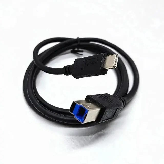 Main image of WRIARICH 3.3FT USB-C to USB3.0 Type-B Cable for Hard Drive Enclosure, Webcam & Blu-ray Drive