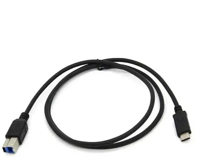 Alt view image 2 of 3 - WRIARICH 3.3FT USB-C to USB3.0 Type-B Cable for Hard Drive Enclosure, Webcam & Blu-ray Drive
