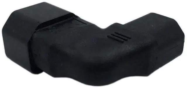 Alt view image 3 of 6 - WRIARICH Right Angle IEC C14 Male to C13 Female Power Extension Cord, 3-Pin IEC 320 for PDU PSU UPS LCD LED TV Wall Mount
