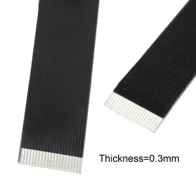 Alt view image 4 of 7 - WRIARICH 1.0M Flat Ribbon Micro USB Male to Male Extension Cable | USB2.0 Flexible Flex Cord