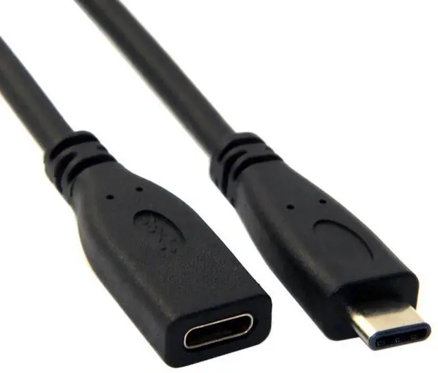 Alt view image 2 of 7 - WRIARICH 2M USB 3.1 Type-C Male to Female Extension Cable, High Speed Data & Charging Type-C Extender Cord for Laptop, Tablet & Smartphones
