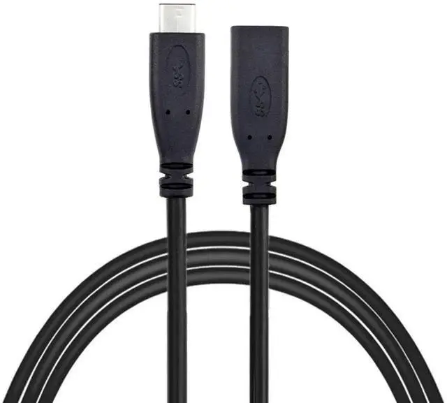 Alt view image 7 of 7 - WRIARICH 2M USB 3.1 Type-C Male to Female Extension Cable, High Speed Data & Charging Type-C Extender Cord for Laptop, Tablet & Smartphones