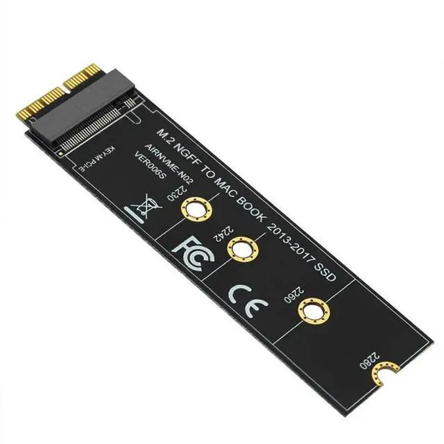 Main image of WRIARICH M.2 NVMe SSD Adapter Card, Storage Upgrade Converter for MacBook Air Mid 20132017 (A1465/A1466)