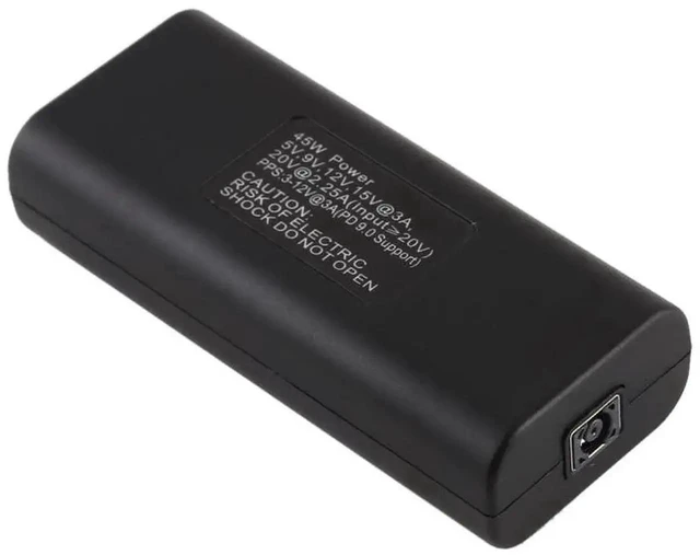 Alt view image 4 of 5 - WRIARICH 15cm DC 4.5×3.0mm Female to USB-C Female Power Conversion Cable Adapter
