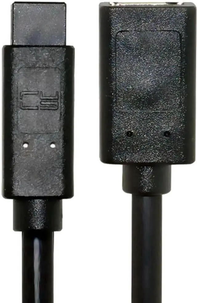 Alt view image 6 of 7 - WRIARICH 20cm IEEE 1394 6Pin Female to 9Pin Male Firewire Cable, FireWire 400 to 800 Converter Cord