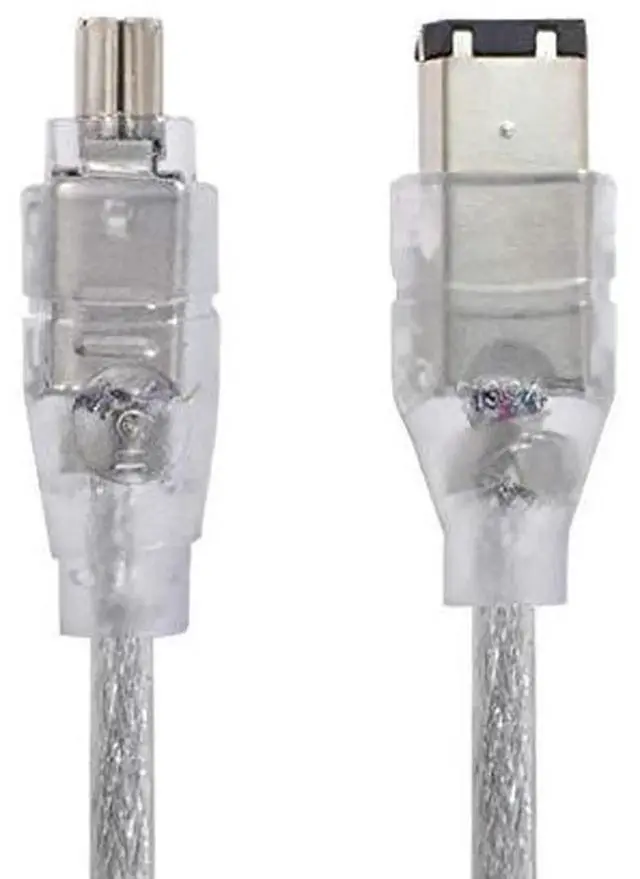 Alt view image 4 of 5 - WRIARICH 6Pin to 4Pin IEEE 1394 Firewire 400 Cable, iLink Adapter Cord for Camera & Camcorder