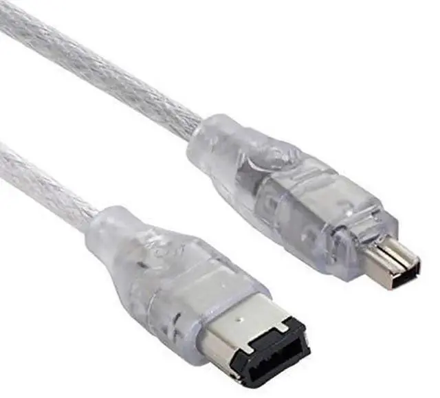 Alt view image 5 of 5 - WRIARICH 6Pin to 4Pin IEEE 1394 Firewire 400 Cable, iLink Adapter Cord for Camera & Camcorder