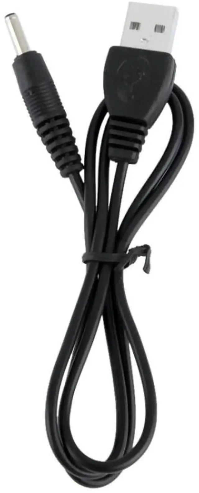 Alt view image 3 of 3 - WRIARICH 1.2m Black USB A Male to DC 3.5×1.35mm Barrel Jack Power Supply Cable