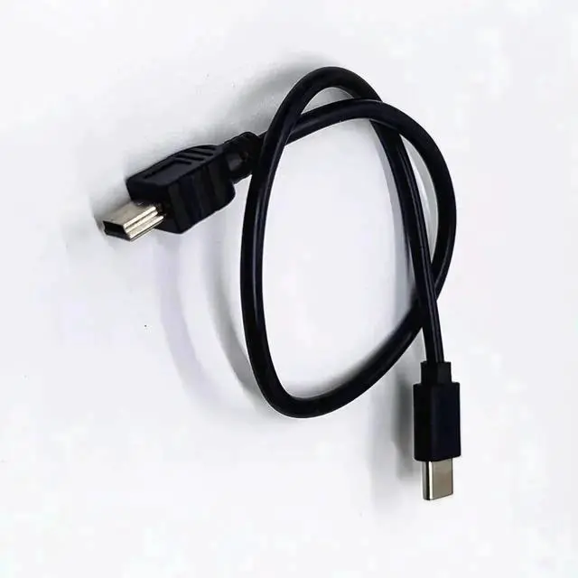 Main image of WRIARICH USB-C to Mini USB OTG Cable, Direct Camera-to-Phone Cord for Canon EOS 350D/400D/450D/40D/5D/5D Mark II/7D, Instant Photo & Video Edit on Type-C Phones