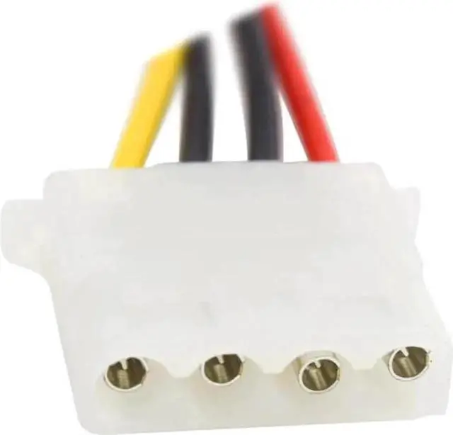 Alt view image 2 of 5 - WRIARICH 14 Inch Molex 4Pin IDE Male to Female Power Extension Cable for HDD, Fan and Floppy Drive