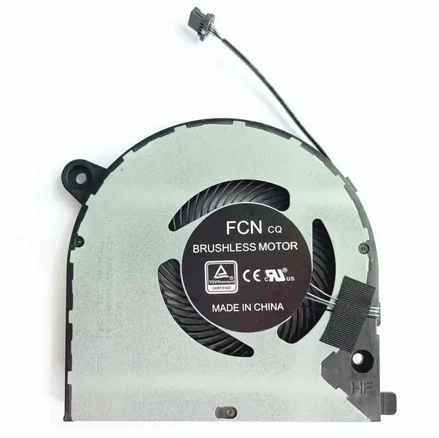 Alt view image 6 of 6 - WRIARICH New Dual CPU+GPU Cooling Fan Set DFS150005AA0T FMF3 (0KGH4R) / DFS150705AF0T FMF2 (0YND40) for Dell Vostro 7500 7501, Inspiron 7500 7501 Series, DC5V 0.5A 4-Pin PWM Blowers